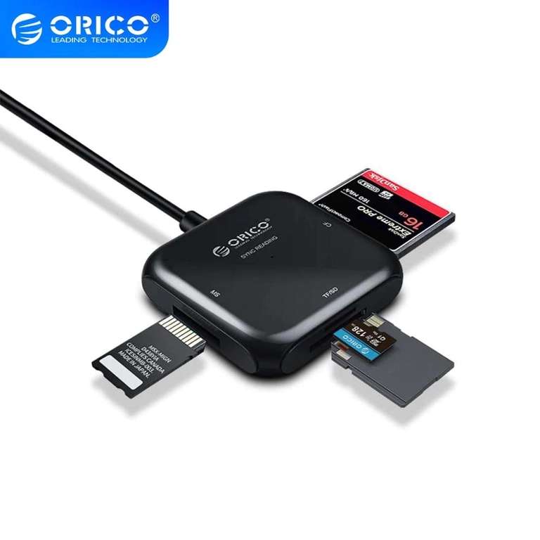 Картиридер USB 3.0 Orico - 4 в 1