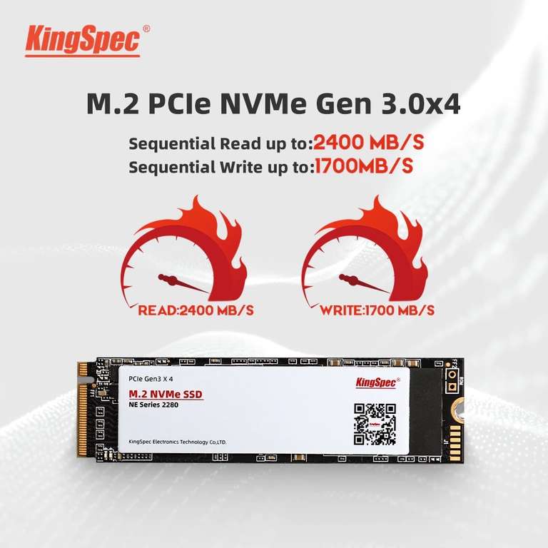 KingSpec SSD 1Tb NVMe