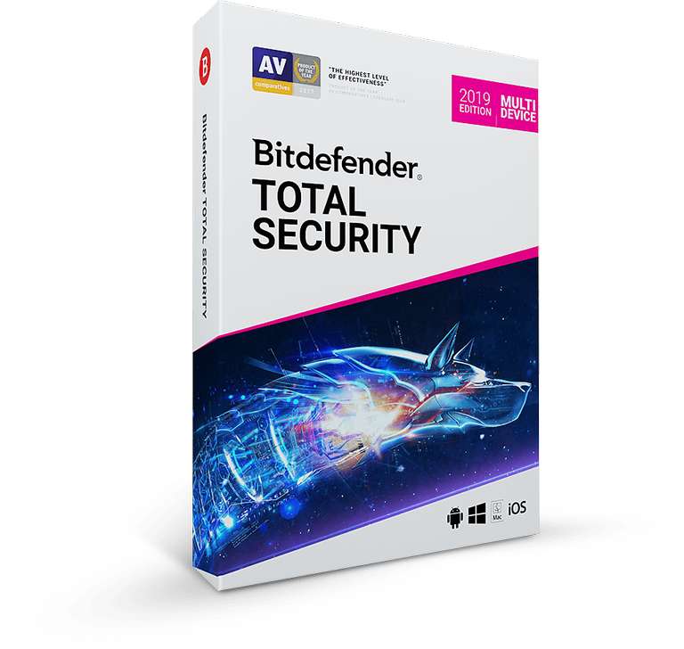 Bitdefender Total Security 2019 - 3 месяца БЕСПЛАТНО