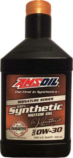 Моторное масло AMSOIL Signature Series Synthetic SAE 0W-30 , 946ml