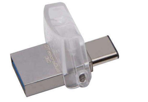 [МСК, МО, СПБ, ЛО] Флеш-накопитель Kingston DataTraveler microDuo 3C 32GB (USB 3.1, Type-C + A)