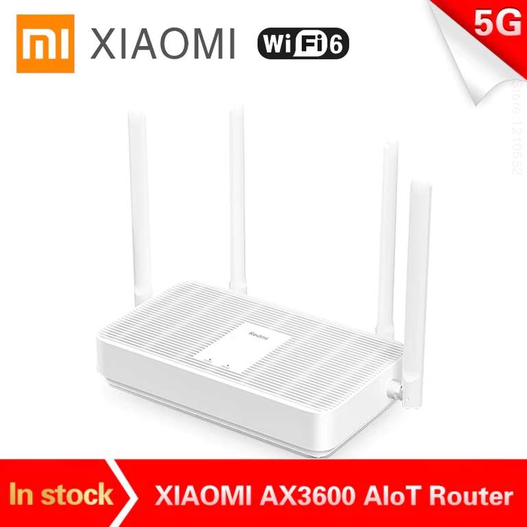 Роутер Xiaomi Redmi AX5 (Wi-Fi 6, 2.4 / 5 ГГц, 1 Гбит/с)