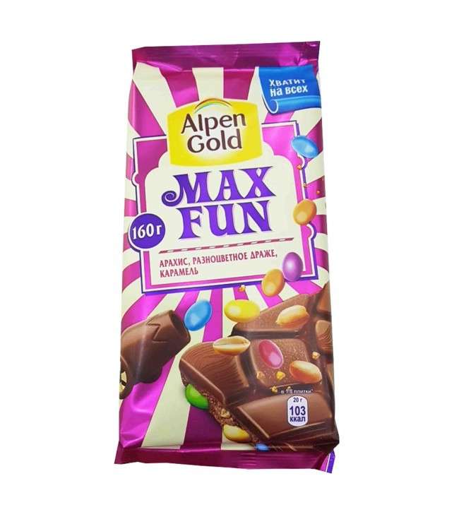 [Челябинская область] Шоколад Alpen Gold max fun
