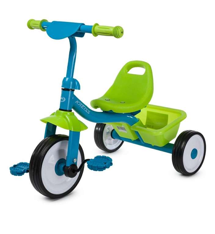 Детский велосипед Kreiss сине-зеленый