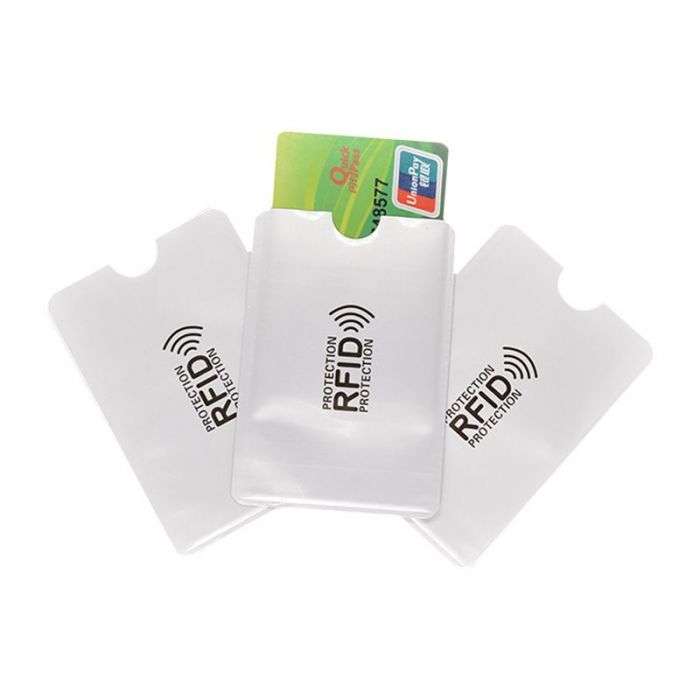 Защитный RFID чехол для кредитных карт, 20 шт.