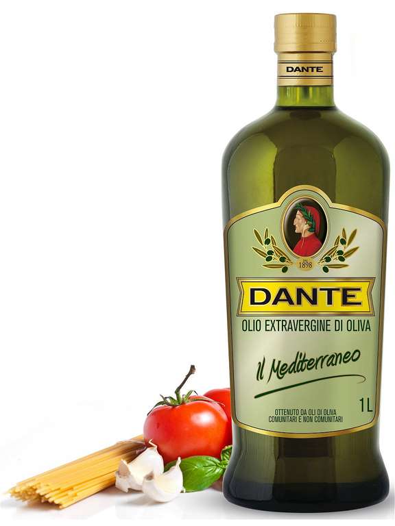 Оливковое масло Olio Dante Extra Virgin Il Mediteraneo 1 л.