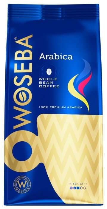 Кофе в зернах Woseba Arabica, арабика, 250 г