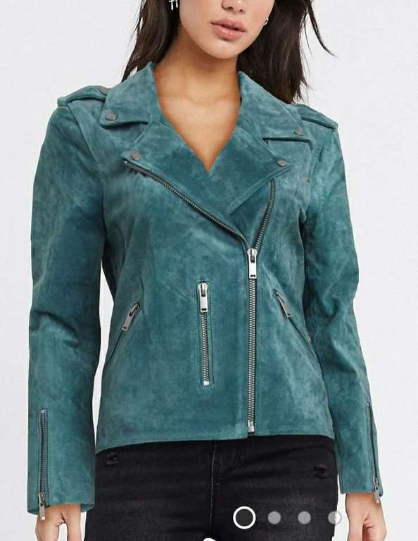 Женская замшевая куртка Selected (размер 40-46)