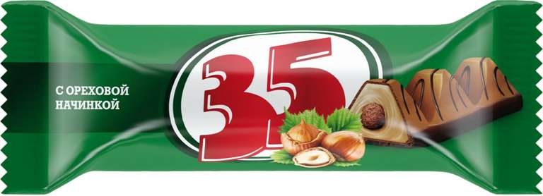 [СПб] Конфеты "35" с ореховой начинкой, 1 кг.