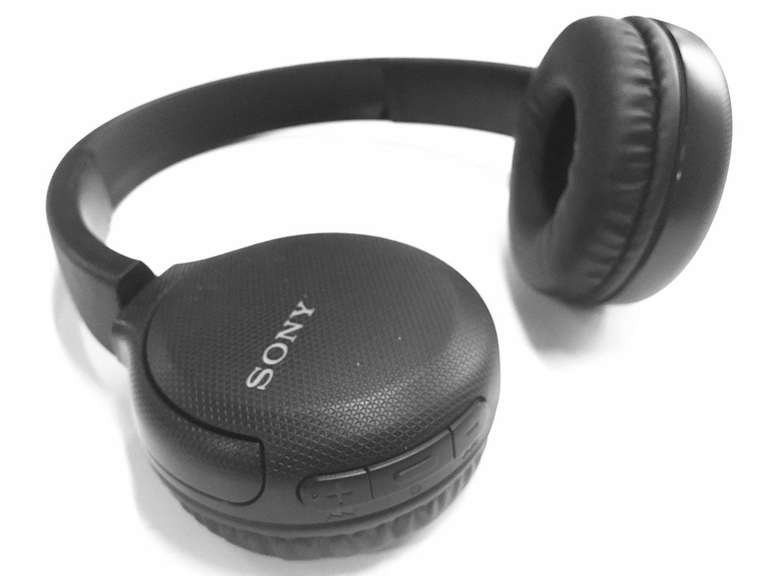 Bluetooth стерео гарнитура Sony WH-CH510 черный (не везде)