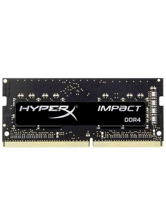 Оперативная память SO-DIMM DDR 4 DIMM 8Gb PC25600, 3200Mhz, Kingston HyperX Impact (HX432S20IB2/8)