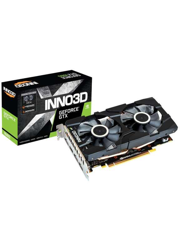 Видеокарта INNO3D GeForce GTX 1660 GAMING OC X2