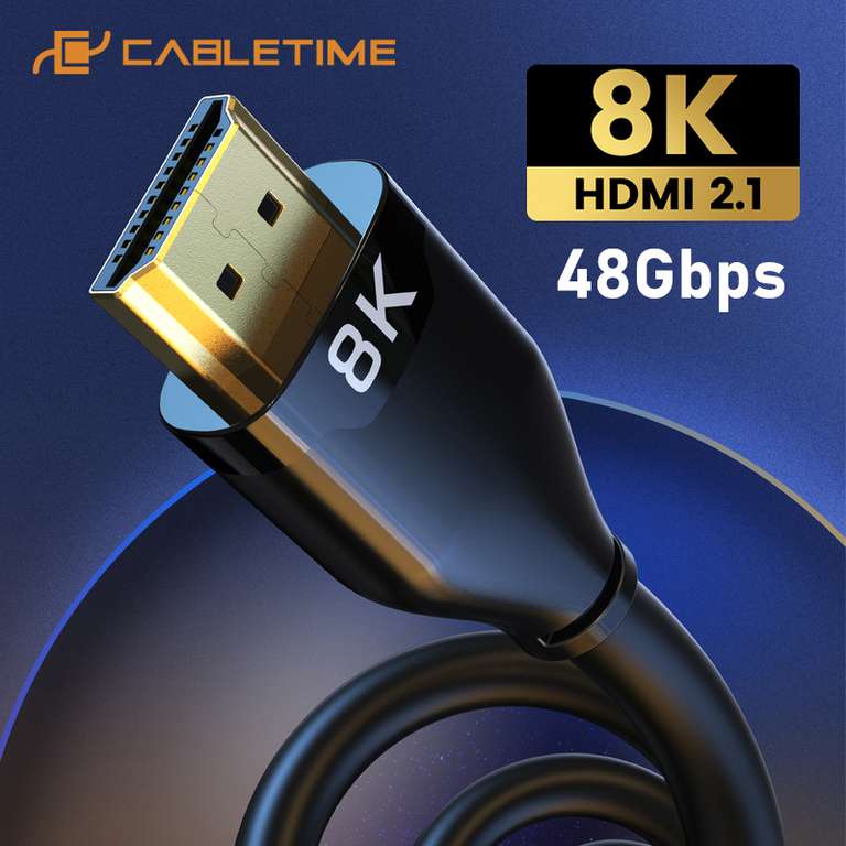 Кабель CABLETIME 8K HDMI 2,1