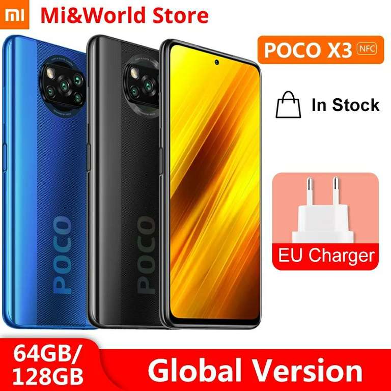 Смартфон Xiaomi Poco X3 Global NFC 64/128Gb