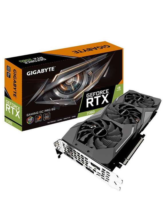 Видеокарта GeForce RTX 2060 GAMING OC PRO (GV-N2060GAMINGOC PRO-6GD)