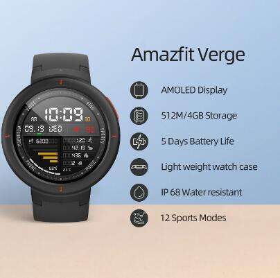 Смарт-часы Amazfit Verge