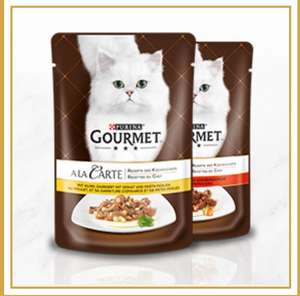 БЕСПЛАТНО 2 пакета корма PURINA GOURMET