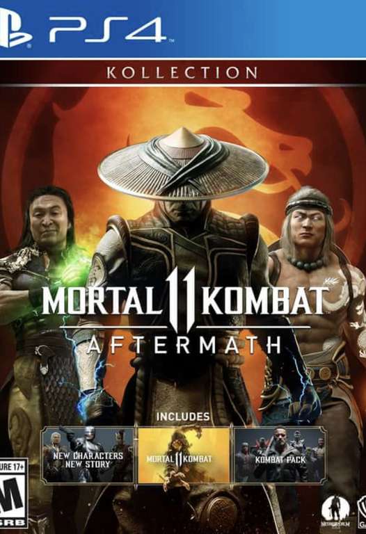 [PS4] Игра Mortal Kombat 11 Aftermath Kollection