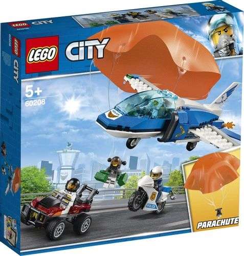 Конструктор LEGO City Police 60208 Воздушная полиция: арест парашютиста