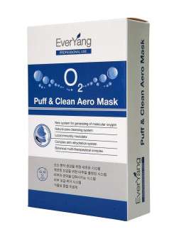 40% на маски EverYang (например, Аэро-маска для глубокого очищения кожи O2 Puff & Clean Aero Mask (1уп.*10штук))