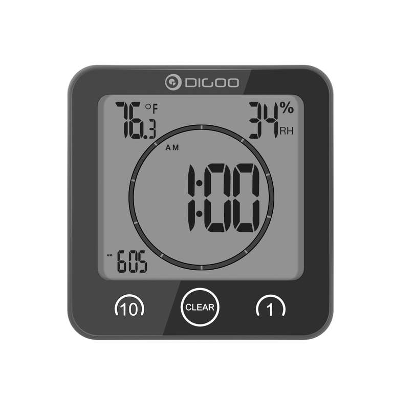 Цифровые часы для ванной Digoo DG-BC10 за $4.99