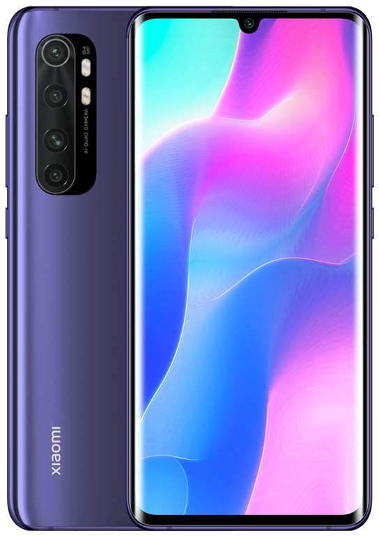 Смартфон Xiaomi Mi Note 10 Lite 6/128Gb Nebula Purple при покупке аксессуара