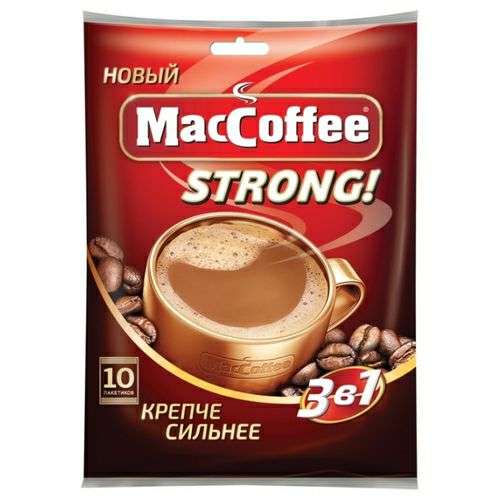 Растворимый кофе MacCoffee Strong