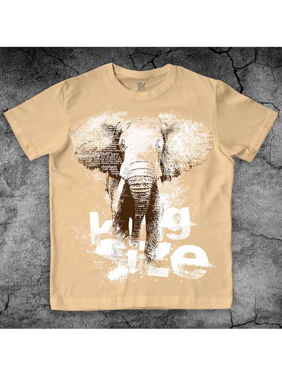 Макс Экстрим, футболка со слоном
