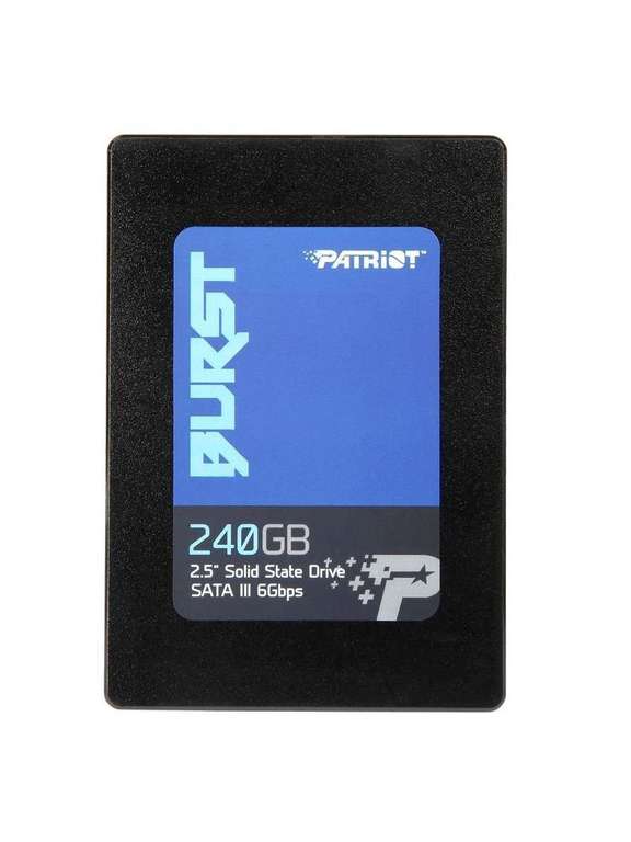 SSD 240Gb Patriot Memory Burst 240Gb PBU240GS25SSDR