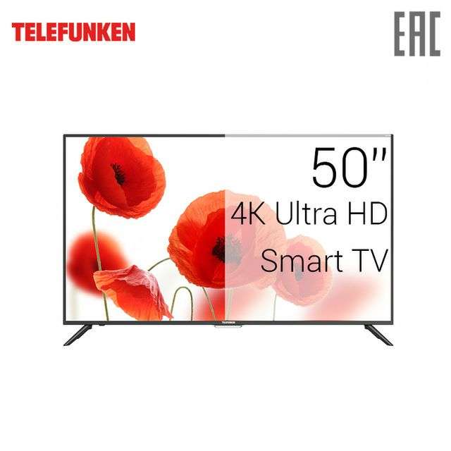 Telefunken TF-LED50S60T2SU 50" 4k smart tv