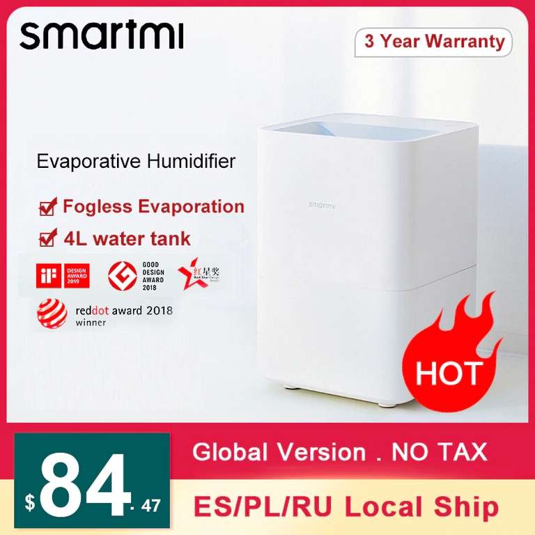 Увлажнитель вохдуха Xiaomi SMARTMI Evaporative Humidifier