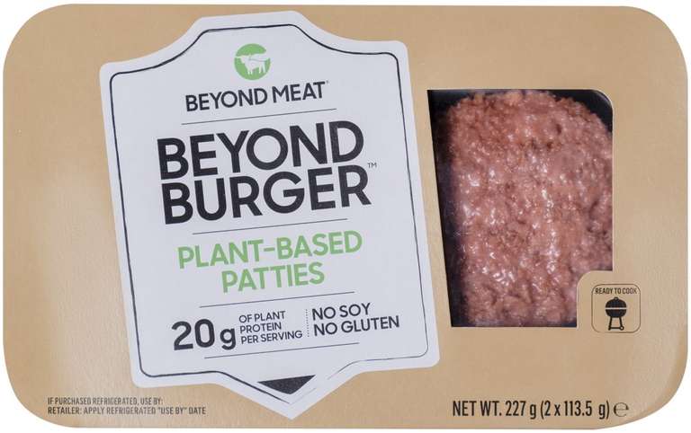 [СПб] Бургер BEYOND MEAT продукт раст происхождения зам, США, 227г
