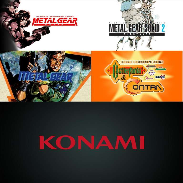 [PC] Konami - Издательская распродажа (напр. METAL GEAR)