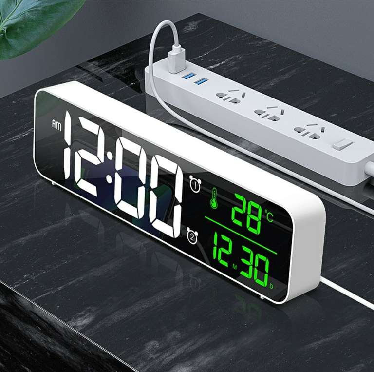 Цифровые часы с будильником Loskii F-8810