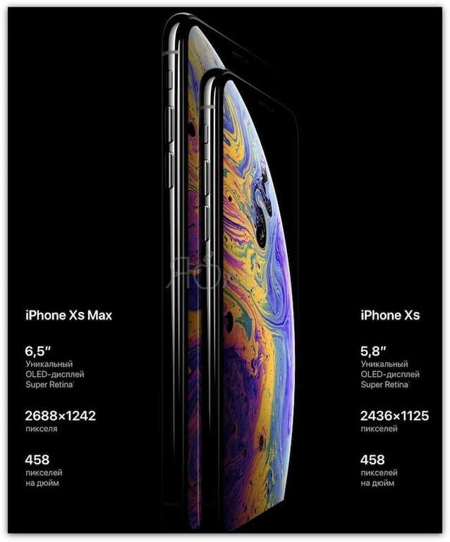 Смартфон iPhone XS и iPhone XS Max восстановленые