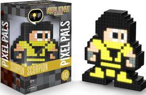 Фигурка Pixel Pals: Mortal Kombat – Scorpion Светящаяся