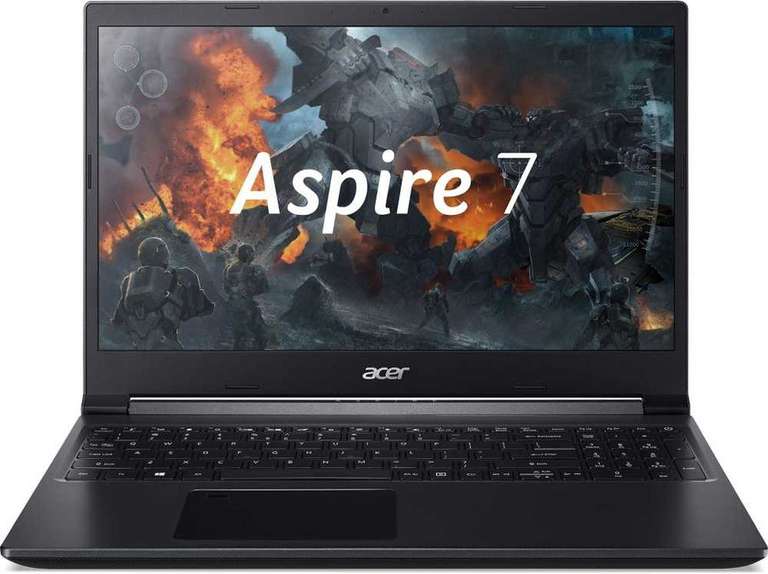 [Краснодар] Ноутбук ACER Aspire 7 A715-75G-73WN 15.6", IPS, Intel Core i7 9750H 2.6ГГц, 8ГБ, 256ГБ SSD, NVIDIA GeForce GTX 1650 - 4096 Мб