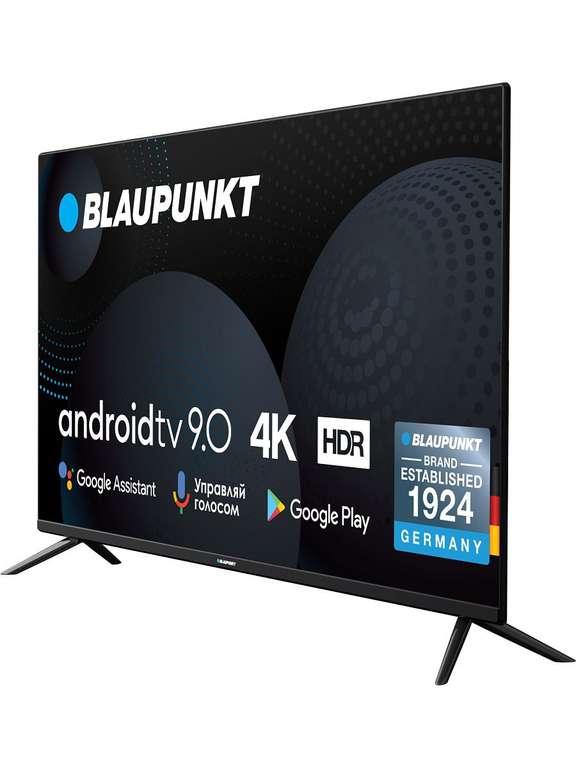 Телевизор Blaupunkt 55UN965T, 55", UHD, Smart TV, Wi-Fi, DVB-T2