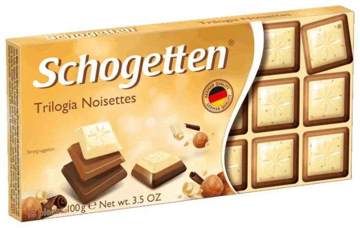 [Егорьевск] шоколад Schogetten, 100г (Германия)