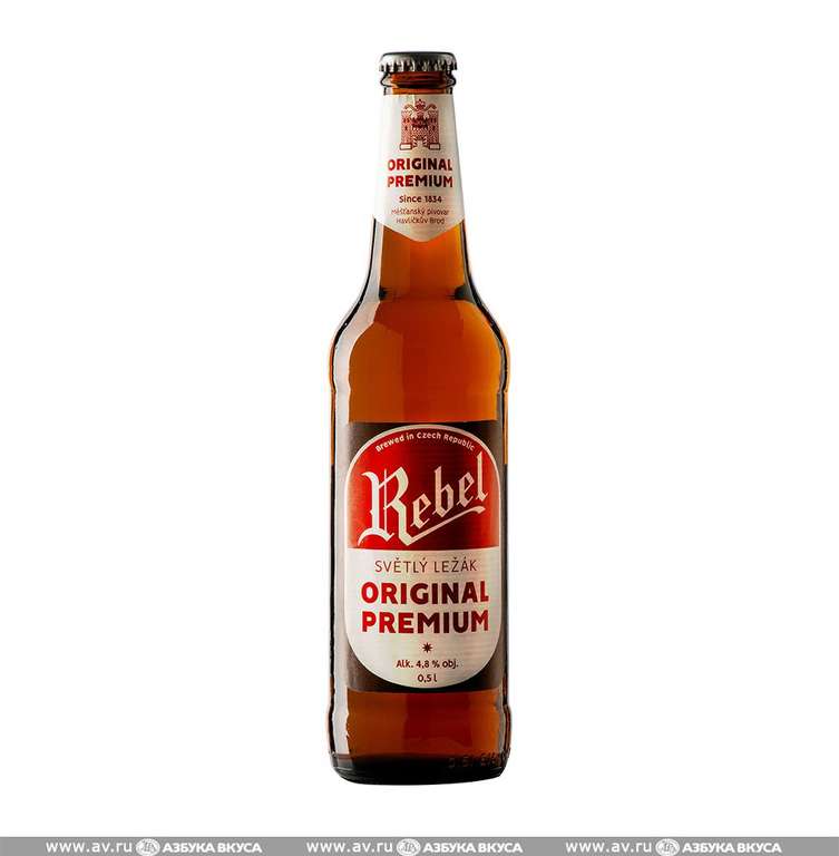 [СПБ] Пиво "Rebel" Original Premium, 0.5 л