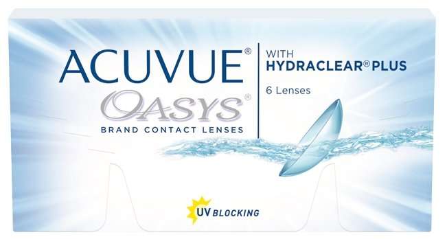 Контактные линзы Acuvue OASYS with Hydraclear Plus 6 линз R 8,8 D -11,5