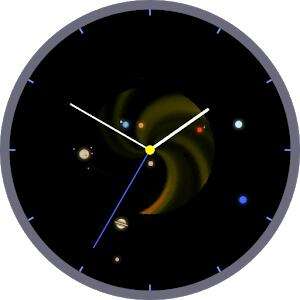 Space Watchface and Widget (Часы с отображением расположения планет)