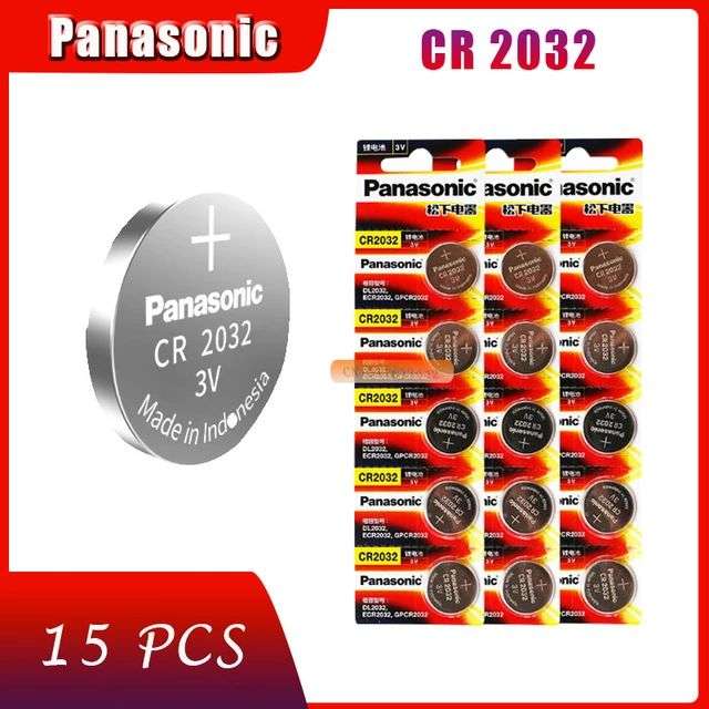 Батарейки Panasonic cr2032 15 шт.