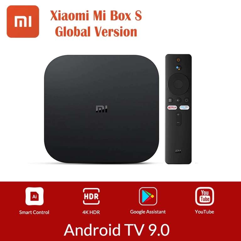 Медиаплеер Xiaomi Mi TV Box S (2+8 Гб)