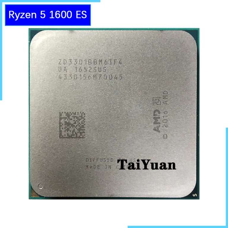 Процессор AMD 3301 Ryzen 5 1600 ES R5 1600 ES 3,3 ГГц