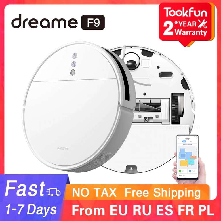 Робот-пылесос Dreame f9 (суббренд Xiaomi)