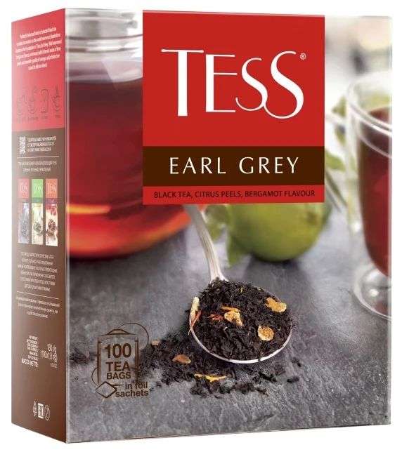 [Кострома] Чай Tess Earl Grey/ Flirt, 100 пакетиков