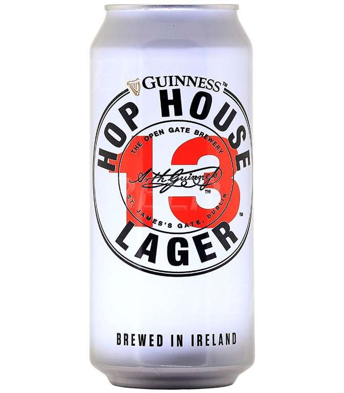 [Кострома] Пиво Guinness Hop House 13 Lager, 0.44л, Ирландия