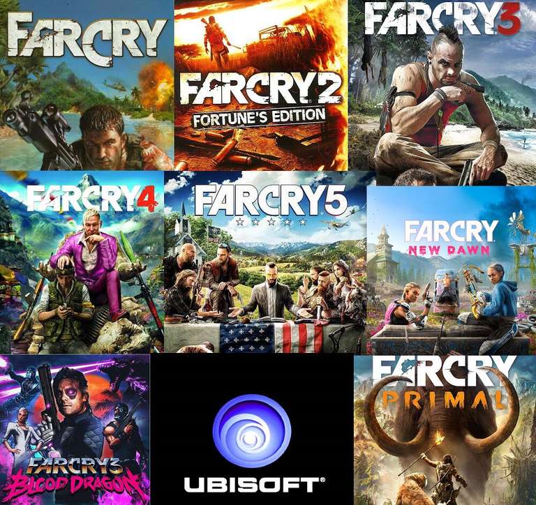 [PC] Серия игр Far Cry (напр. Far Cry 5 + Far Cry New Dawn Deluxe Edition Bundle)