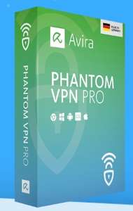 Avira Phantom VPN Pro бесплатно на 183 дня